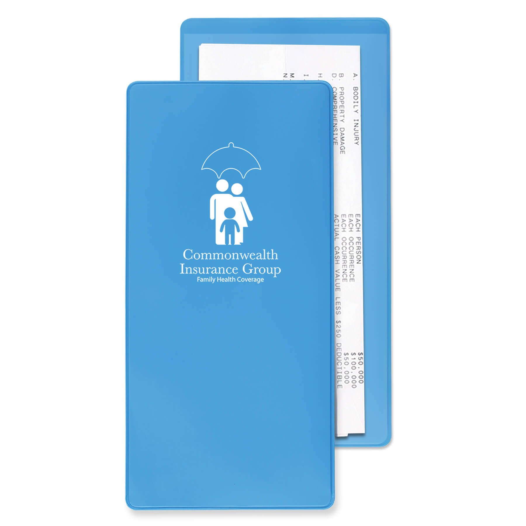 Bright Blue Imprinted